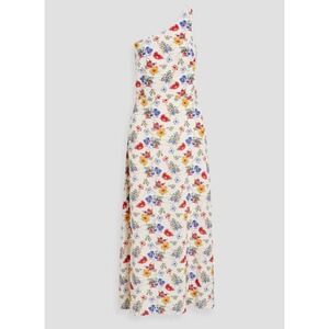 HVN Tender Loving Care Elena One Shoulder‎ Dress Flower Bunch Sz 6